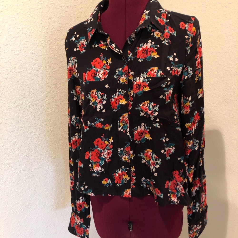 Long sleeve button down shirt